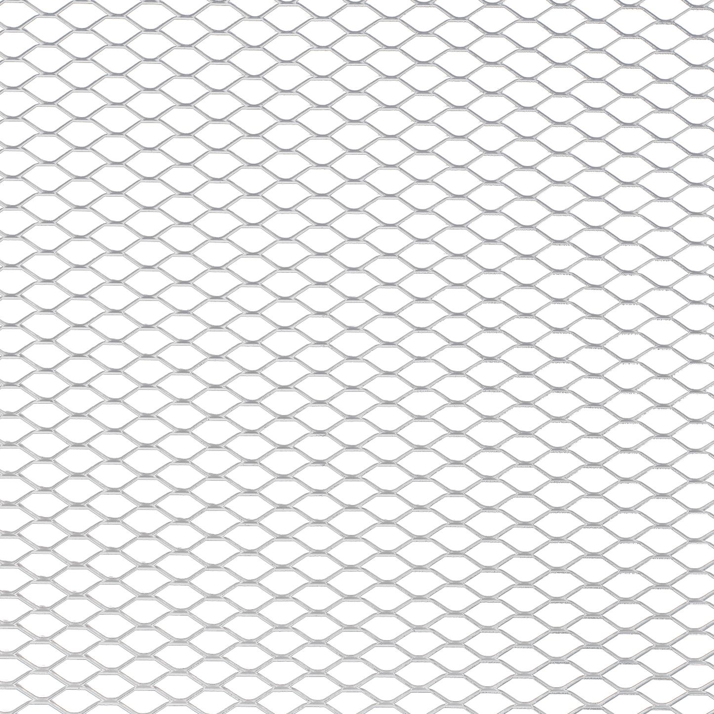 AggAuto Universal 40"x13" Car Grill Mesh-Silver