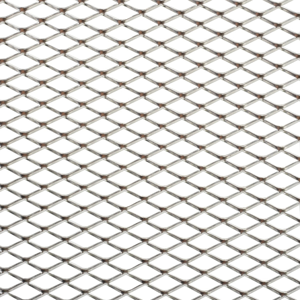 AggAuto Universal 40"x13" Car Grill Mesh-Silver