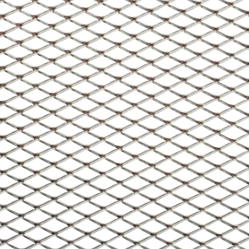 AggAuto Universal 40"x13" Car Grill Mesh-Silver