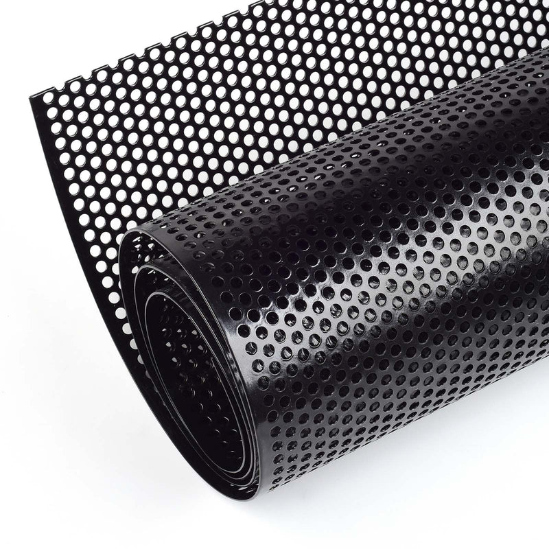 AggAuto Universal 40"x13" Car Grill Mesh-Black