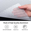 AggAuto Universal 40"x13" Car Grill Mesh-White