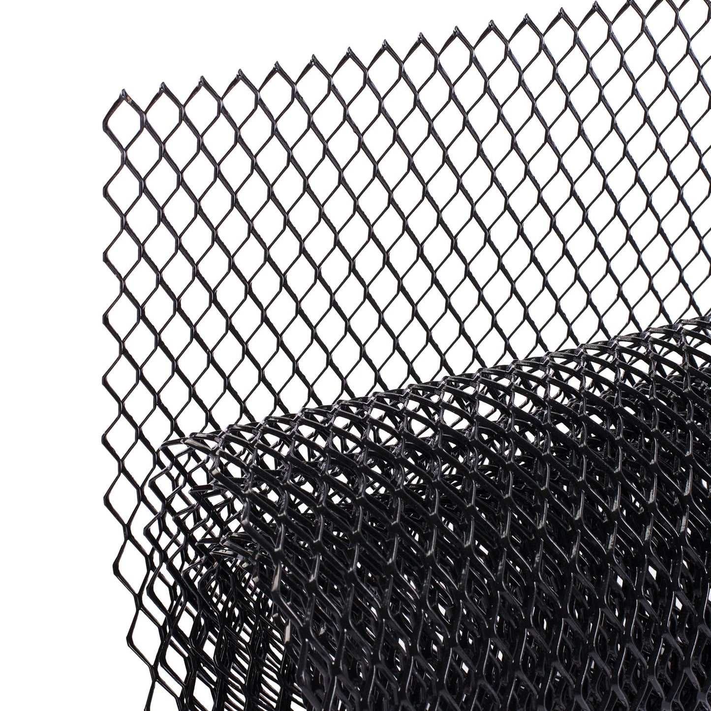 AggAuto Universal 40"x13" Car Grill Mesh-Black