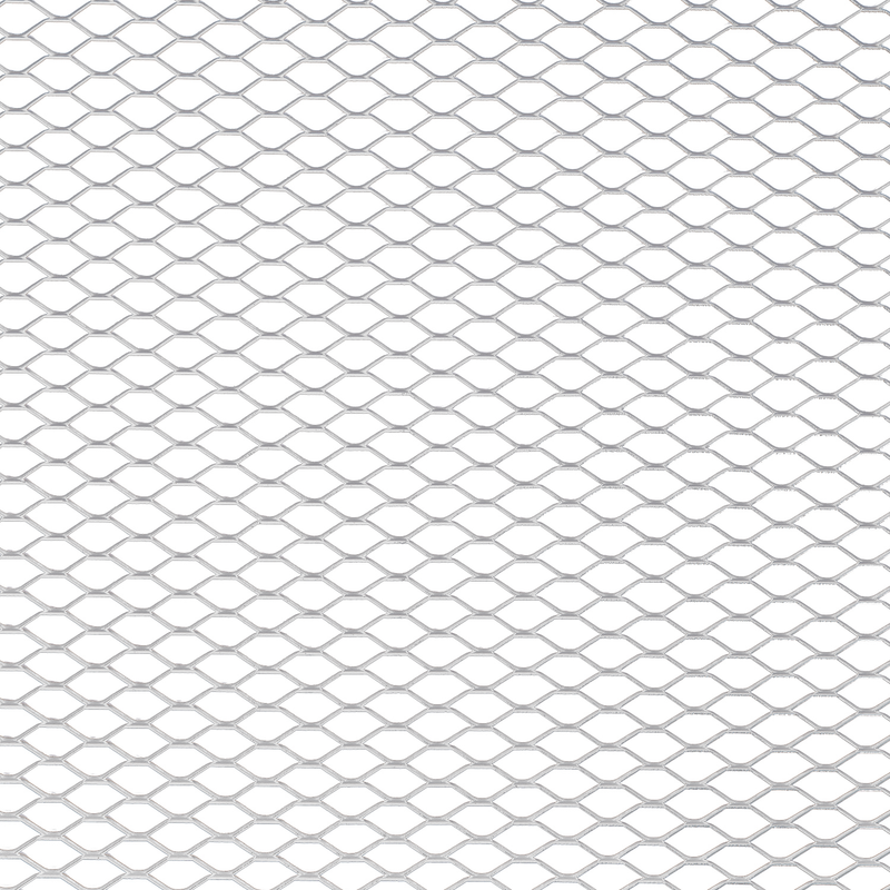 AggAuto Universal 40"x13" Car Grill Mesh-Silver