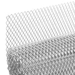 AggAuto Universal 40"x13" Car Grill Mesh-Silver