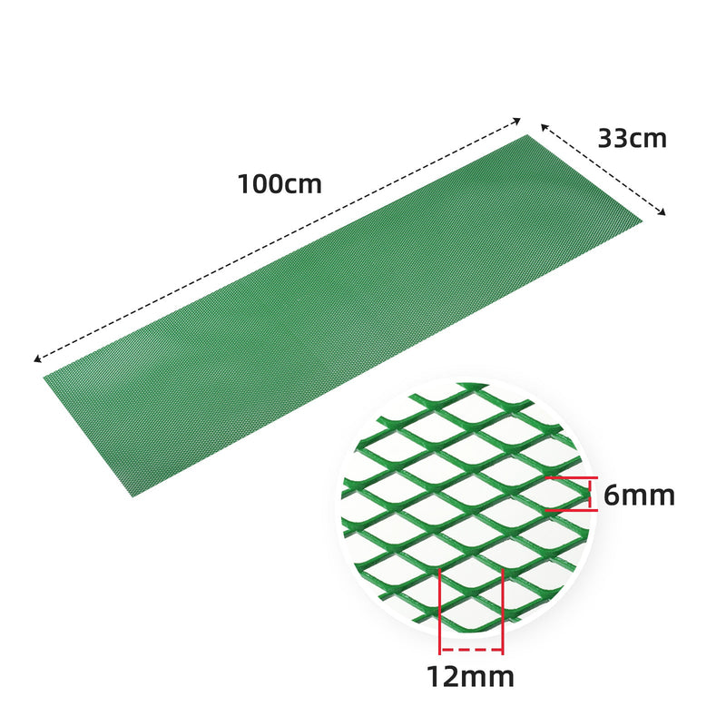 AggAuto Universal 40"x13" Car Grill Mesh-Green